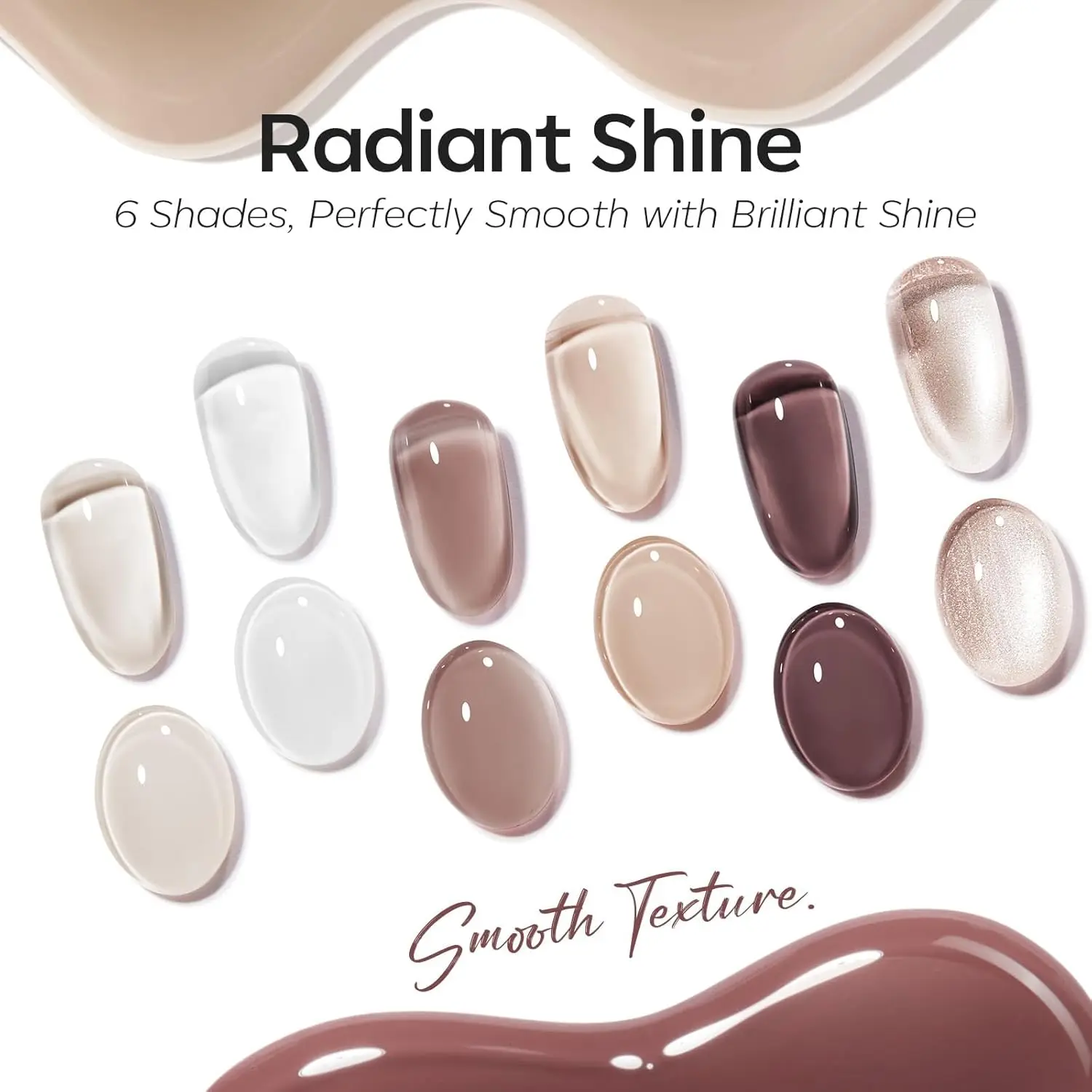 modelones Jelly Gel Nail Polish Set,Cat Eye Gel Polish Nude Brown White Wedding Gel Polish Set Sheer Transparent Effect DIY
modelones Jelly Gel Nail Polish Set,Cat Eye Gel Polish Nude Brown White Wedding Gel Polish Set Sheer Transparent Effect DIY
