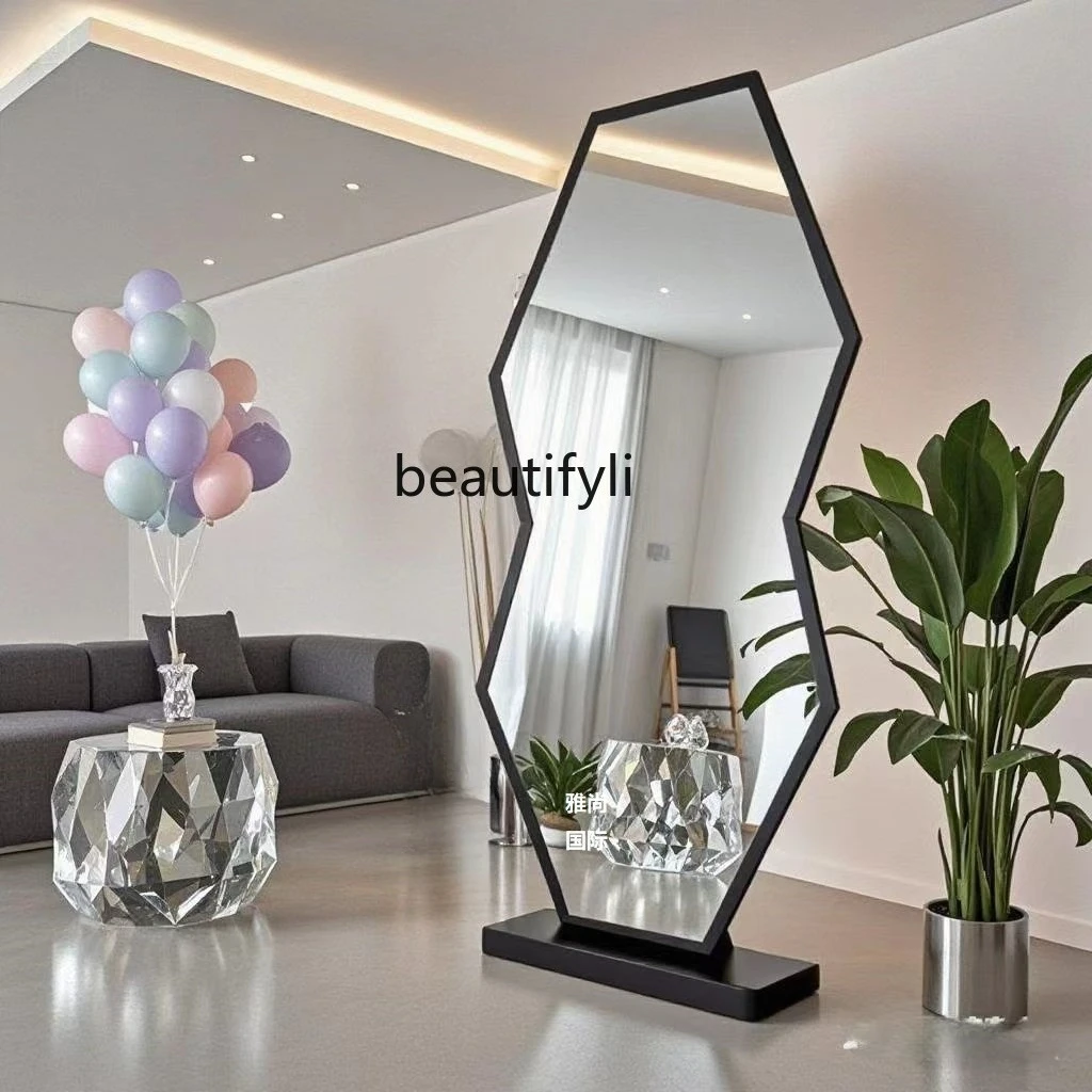 Hair Salon Mirror Stand Double-Sided Floor Mirror for Hair Cutting New Model
Hair Salon Mirror Stand Double-Sided Floor Mirror for Hair Cutting New Model