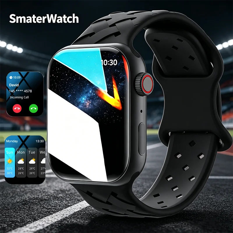Smartwatch with 2.01 HD Touch Screen, Alerts, Alarm, Multi-Sport Modes, Sedentary Reminder, Calculator, For Android & Iphone
Smartwatch with 2.01 HD Touch Screen, Alerts, Alarm, Multi-Sport Modes, Sedentary Reminder, Calculator, For Android & Iphone