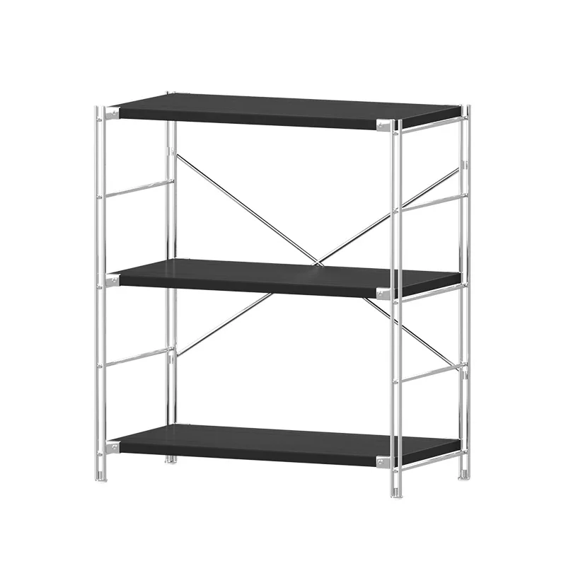 Black floor-standing storage rack minimalist wind storage rack balcony
Black floor-standing storage rack minimalist wind storage rack balcony