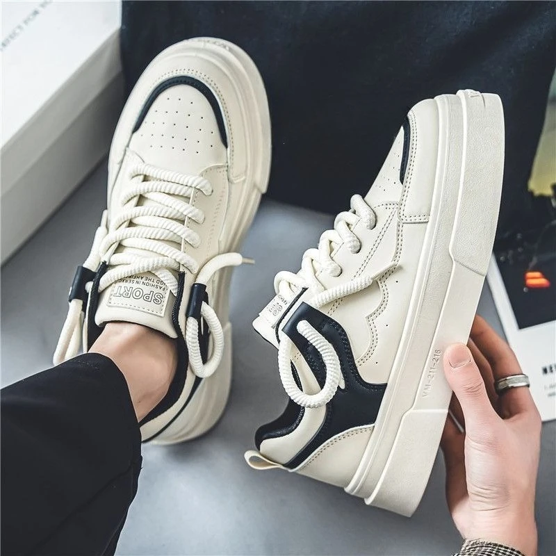 Spring Autumn New Thick soled Trendy Versatile Casual Sports Shoes Breathable Anti slip Wear resistant Men's Shoes
Spring Autumn New Thick soled Trendy Versatile Casual Sports Shoes Breathable Anti slip Wear resistant Men's Shoes