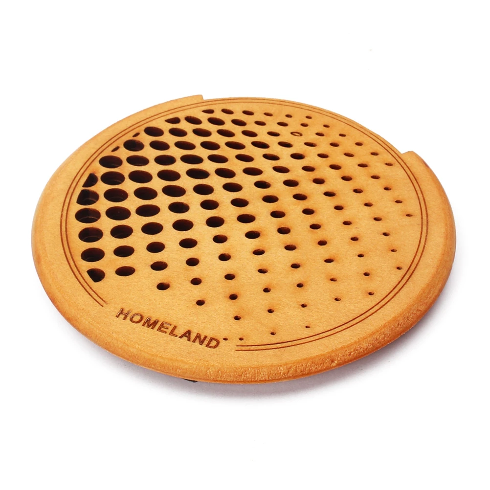Wooden Sound Hole Cover Folk Guitar Accessory Improves Appearance Feedback Buster Bamboo
Wooden Sound Hole Cover Folk Guitar Accessory Improves Appearance Feedback Buster Bamboo