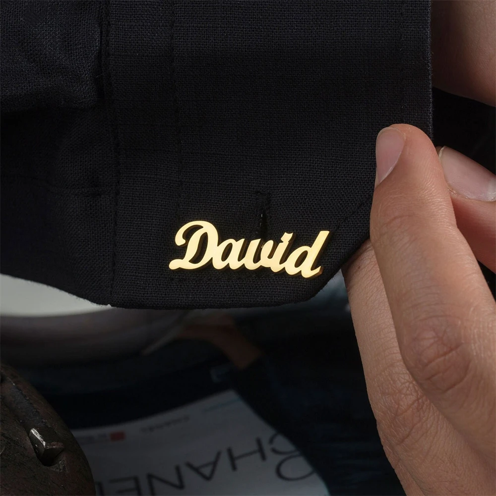 Customized Name Cufflinks Stainless Steel Personalised Mens Initials Cufflinks Groomsmen Wedding Jewelry Father's Day Gift
Customized Name Cufflinks Stainless Steel Personalised Mens Initials Cufflinks Groomsmen Wedding Jewelry Father's Day Gift