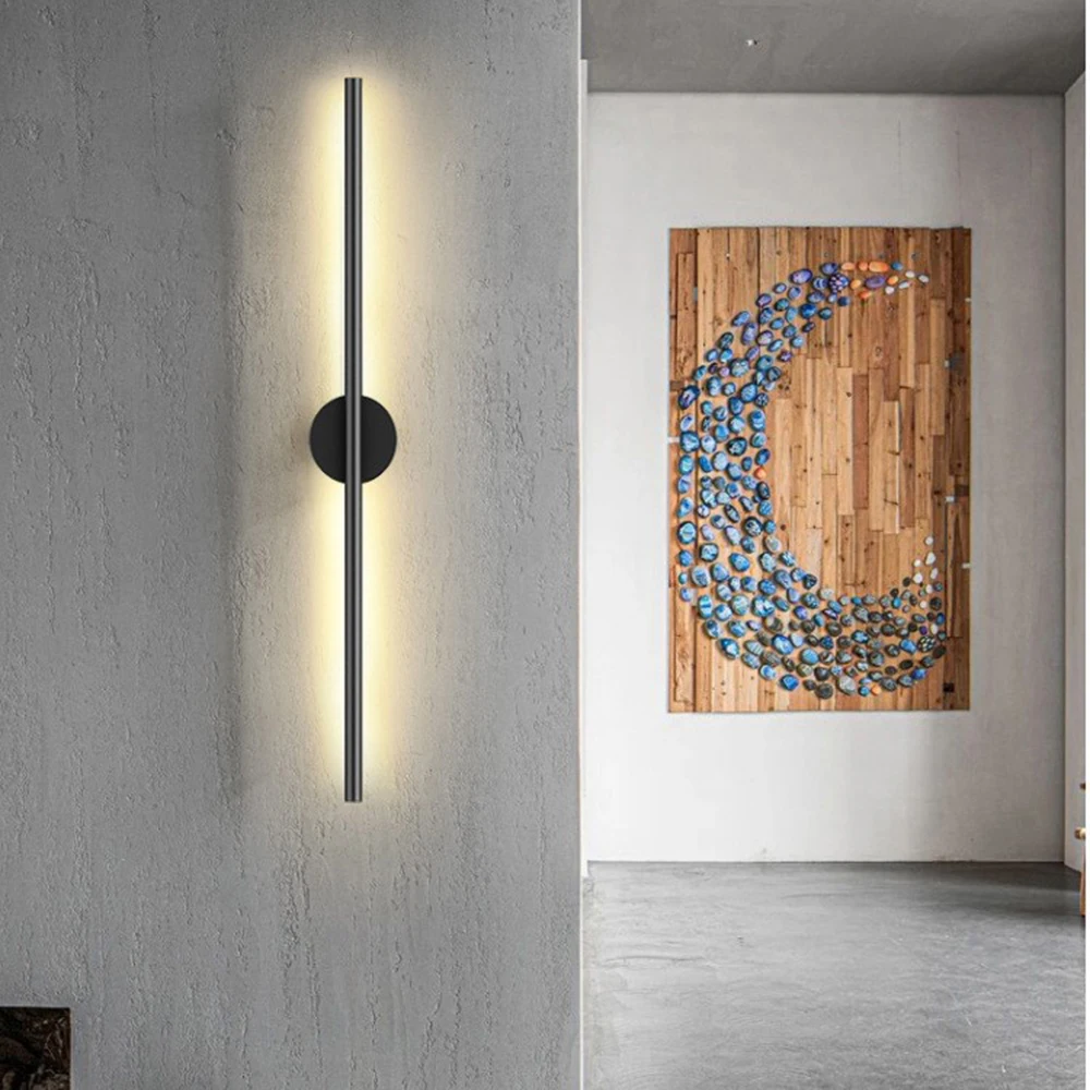 Wired Modern Simple Linear Tube LED Wall Lamp Up Down Background Opposite Night Light Bedside Foyer Corridor LED Sconce Lighting
Wired Modern Simple Linear Tube LED Wall Lamp Up Down Background Opposite Night Light Bedside Foyer Corridor LED Sconce Lighting