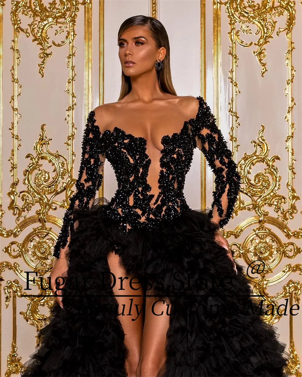 TIANTIAN индивидуальное золотое блестящее модное платье русалки без рукавов длиной до пола, торжественное платье для выпускного вечера платье на выпускной 
TIANTIAN индивидуальное золотое блестящее модное платье русалки без рукавов длиной до пола, торжественное платье для выпускного вечера платье на выпускной