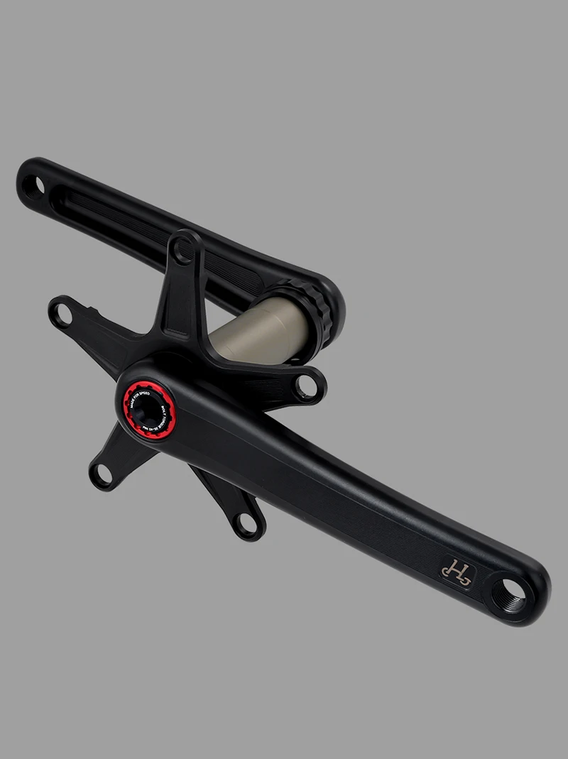 H & H-Hollow Crank Group Set for Brompton Folding Bicycle, BSA Bottom Frame, 130BCD, 170mm
H & H-Hollow Crank Group Set for Brompton Folding Bicycle, BSA Bottom Frame, 130BCD, 170mm