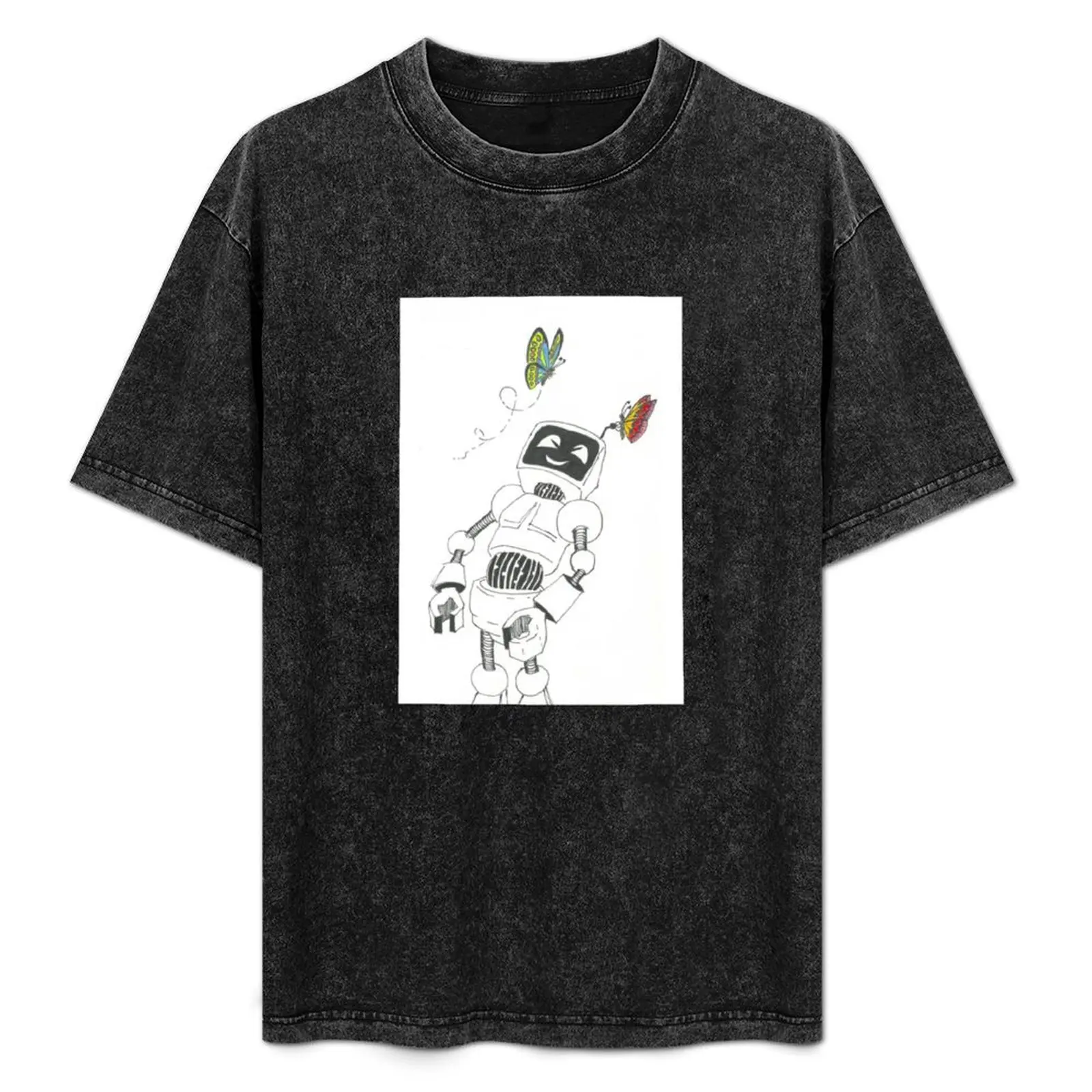 Robot 1.1 T-Shirt Large Size Casual Short Sleeve Top
Robot 1.1 T-Shirt Large Size Casual Short Sleeve Top