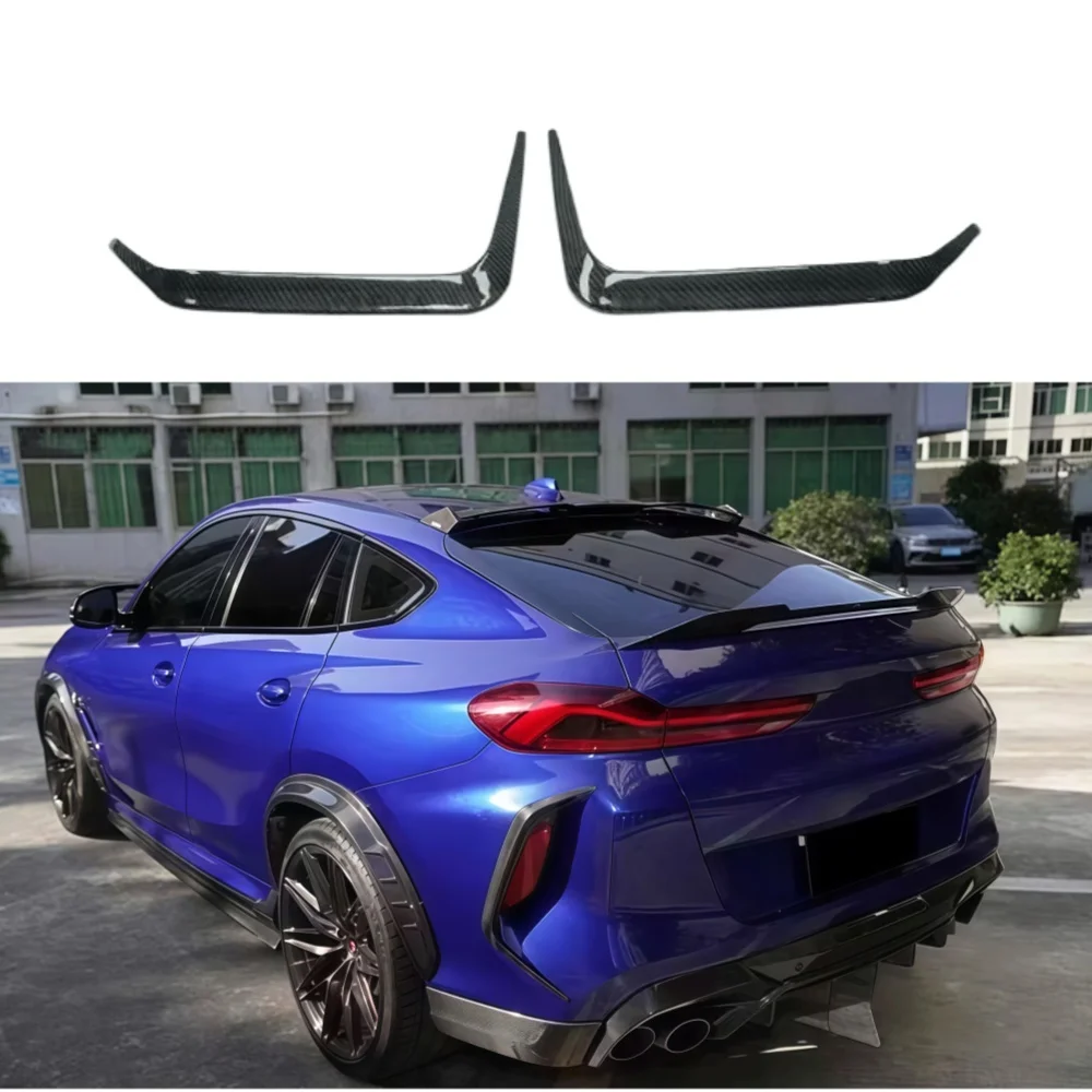 Dry Carbon Fiber A-style Rear Bumper Wind Knife Popular Car Rear Bumper Decoration for X6M F96
Dry Carbon Fiber A-style Rear Bumper Wind Knife Popular Car Rear Bumper Decoration for X6M F96