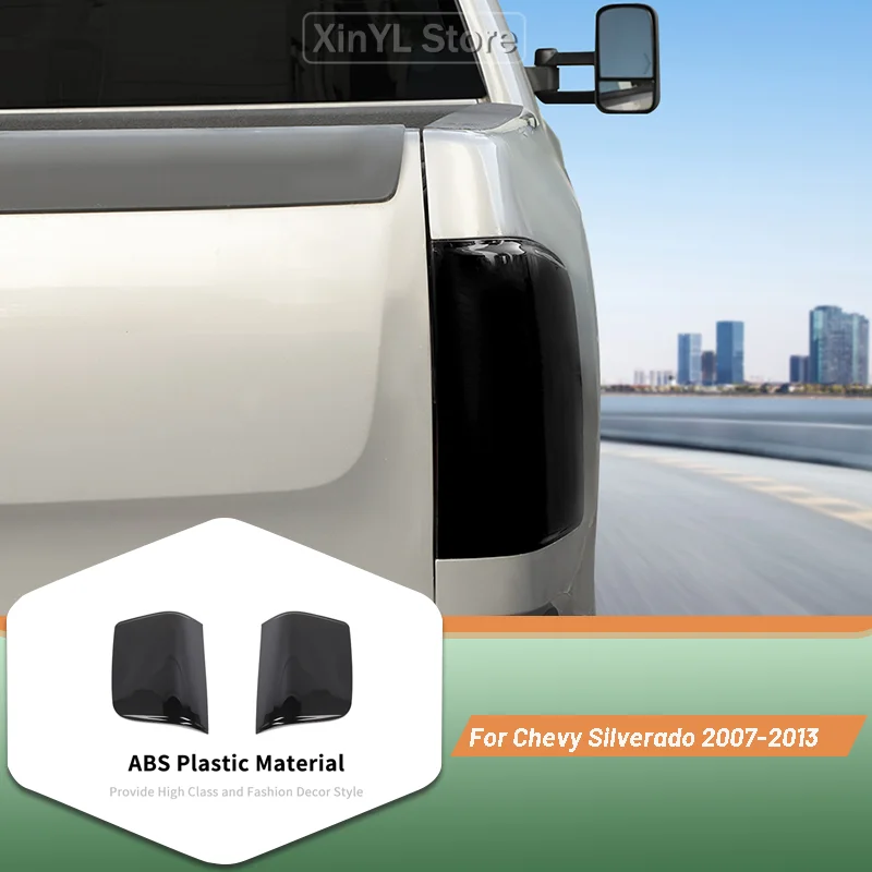 Car ABS Tail Light Decorative Protective Cover For Chevy Silverado/GMC-SIERRA 2007-2013 Car Exterior Accessories Smoked
Car ABS Tail Light Decorative Protective Cover For Chevy Silverado/GMC-SIERRA 2007-2013 Car Exterior Accessories Smoked