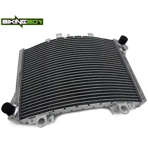 BIKINGBOY ZZR 1100 ZX-11 ZX-6 93 94 95 96 97 98 99 00 01 ZZ-R 600 E 02 03 04 05 07 08 Ninja ZX6R 00-02 Engine Cooling Radiator