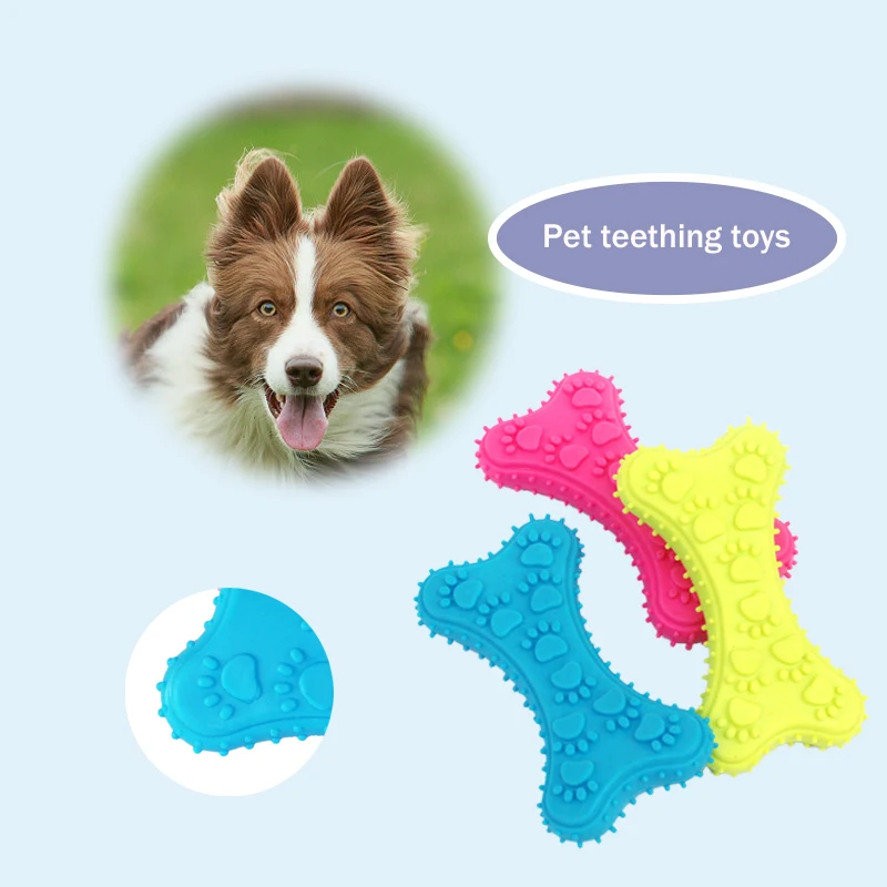 Pet Dog Chew Toys Pet Dog Teeth Cleaning Molar Toy Training Interactive Rubber Bite Resistant Bone-type Pet Supplies
Pet Dog Chew Toys Pet Dog Teeth Cleaning Molar Toy Training Interactive Rubber Bite Resistant Bone-type Pet Supplies