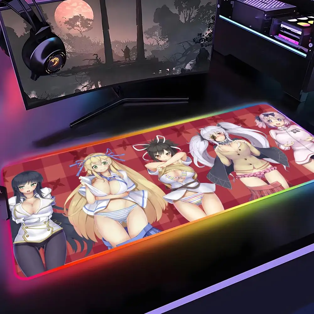 Senran Kagura Peach Beach Splash Mouse Pad Game Rgb Desk Mat Back Light Led Mousepad Setup Gaming Deskmat Big Mousepad Backlight
Senran Kagura Peach Beach Splash Mouse Pad Game Rgb Desk Mat Back Light Led Mousepad Setup Gaming Deskmat Big Mousepad Backlight