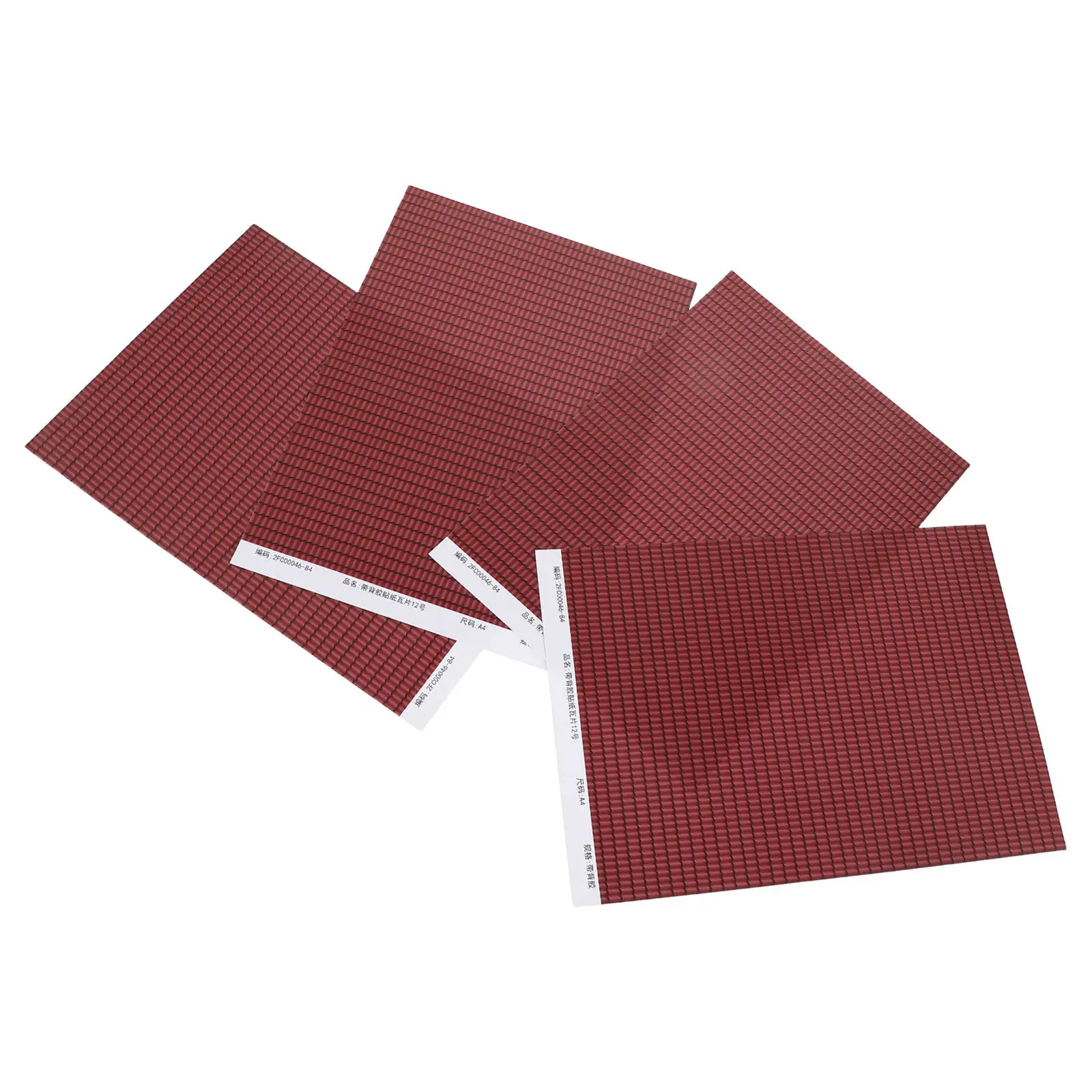 4Pcs Mini Sticky Roof Tile Stickers Self-Adhesive Faux Tile for Dollhouse Roofing Miniature House Decoration Sand Table Craft
4Pcs Mini Sticky Roof Tile Stickers Self-Adhesive Faux Tile for Dollhouse Roofing Miniature House Decoration Sand Table Craft