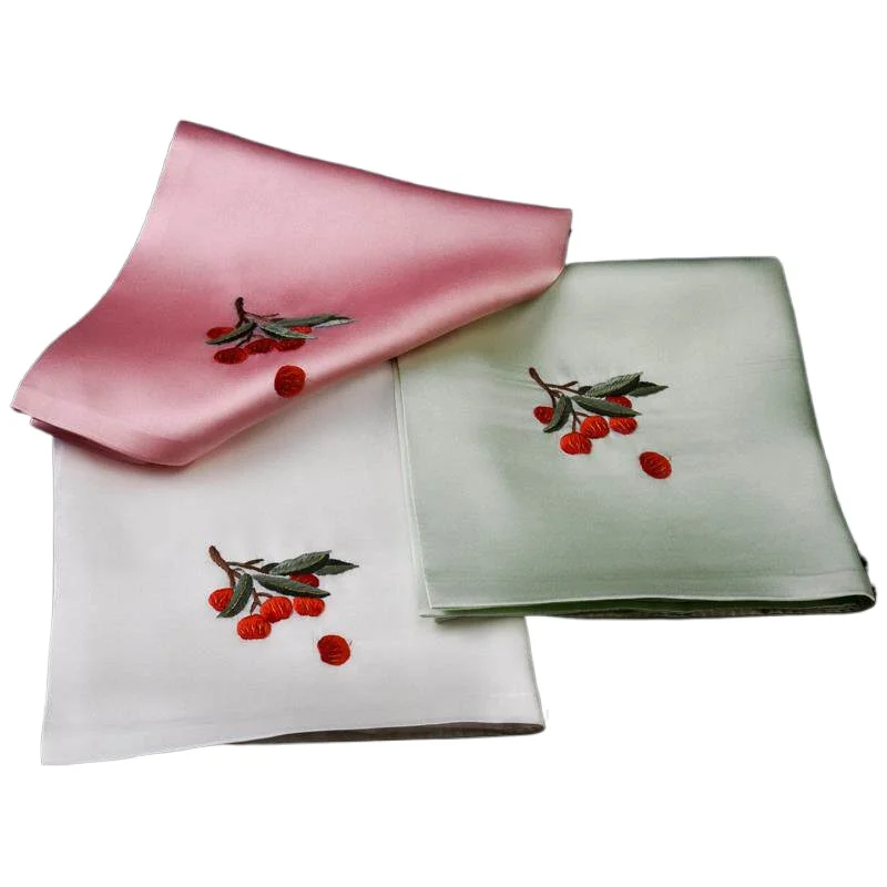 Mulberry Silk Handkerchief for Women, Pure Handmade Small Square Scarf for Mother
Mulberry Silk Handkerchief for Women, Pure Handmade Small Square Scarf for Mother