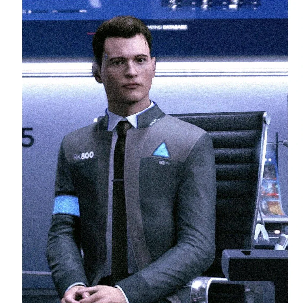 Anime Game Detroit Become Human Cosplay Costume Connor RK800 Cosplay Uniform Men Jacket White Shirt Tie Coat Costume Full Set
Anime Game Detroit Become Human Cosplay Costume Connor RK800 Cosplay Uniform Men Jacket White Shirt Tie Coat Costume Full Set