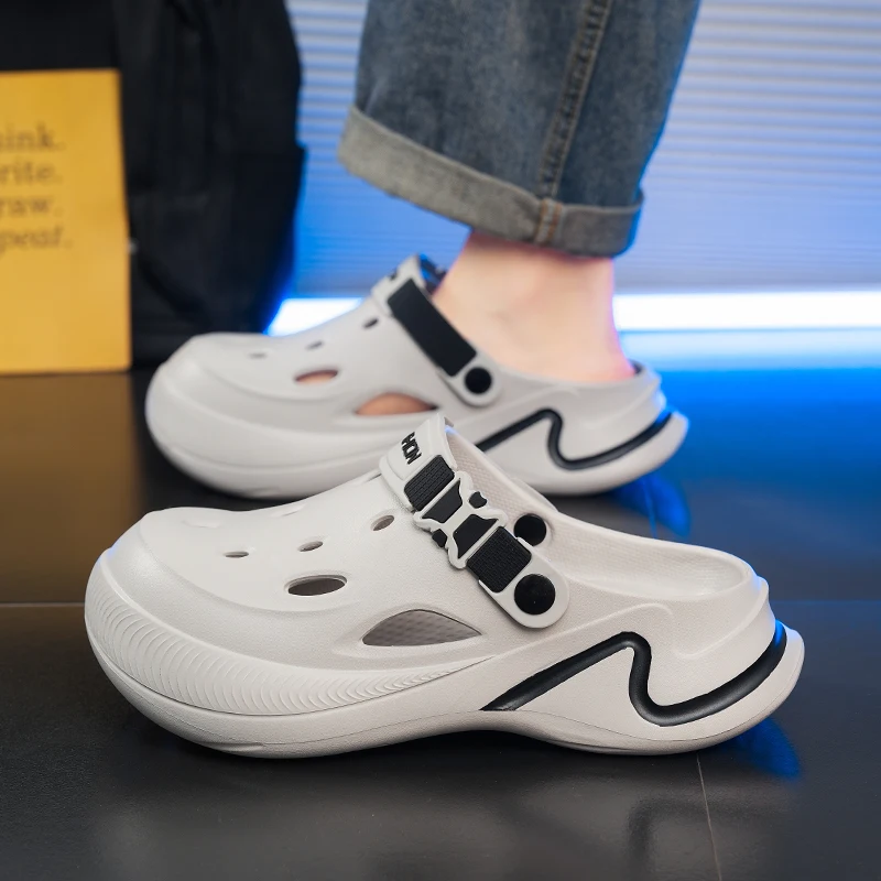 Unisex Summer Casual Slippers Soft Thick Sole Anti Slip Quick Dry Waterproof Home Bathroom Beach Outdoor Walking Slides
Unisex Summer Casual Slippers Soft Thick Sole Anti Slip Quick Dry Waterproof Home Bathroom Beach Outdoor Walking Slides