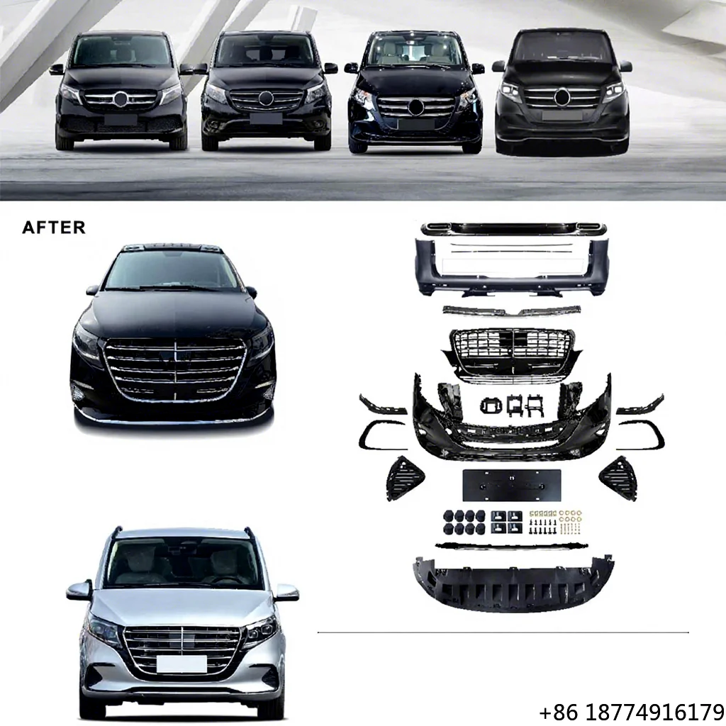 Premium New Body Kit for -V260&V300 2016-2025 to V300 Style With Front Rear Bumper Side Skirt Perfect Fitment
Premium New Body Kit for -V260&V300 2016-2025 to V300 Style With Front Rear Bumper Side Skirt Perfect Fitment