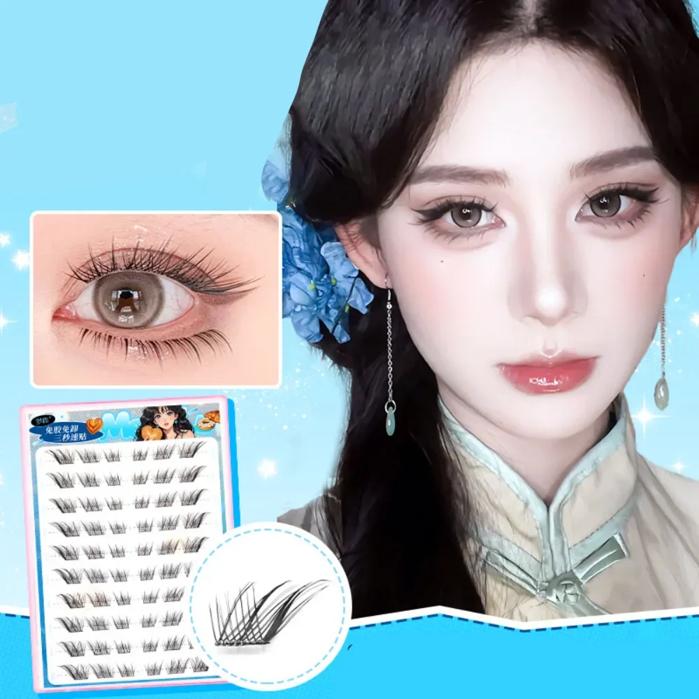 10 Rows Cluster False Eyeslashes Extension Natural Individual Lashes Self Adhesive Fake Eyelash Slanted Flying Fox Makeup
10 Rows Cluster False Eyeslashes Extension Natural Individual Lashes Self Adhesive Fake Eyelash Slanted Flying Fox Makeup