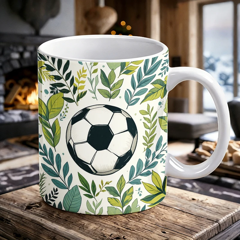 Vibrant Botanical Soccer Ball Pattern Mug with a bottle opener function of 2026 Major Football Event
Vibrant Botanical Soccer Ball Pattern Mug with a bottle opener function of 2026 Major Football Event