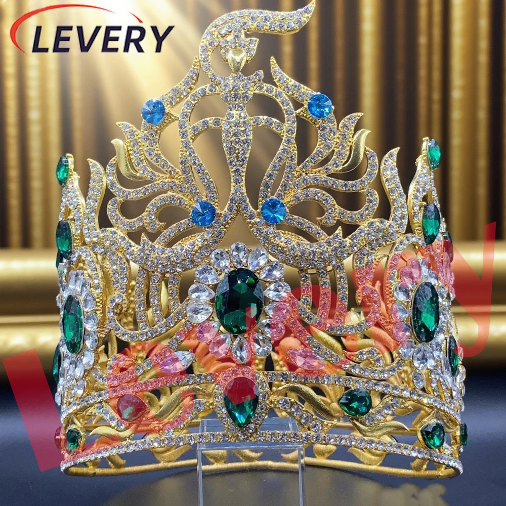 Levery Large Tiaras and Crowns for Women Crystal Tall Pageant Crowns Rhinestone Royal Queen Headband Princess Quinceanera Headpi
Levery Large Tiaras and Crowns for Women Crystal Tall Pageant Crowns Rhinestone Royal Queen Headband Princess Quinceanera Headpi