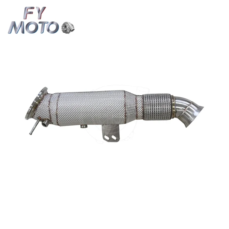 For B M W G05 X5 G06 X6 20+ 3.0T B58 OPF Catted Downpipe with Heat Shield
For B M W G05 X5 G06 X6 20+ 3.0T B58 OPF Catted Downpipe with Heat Shield
