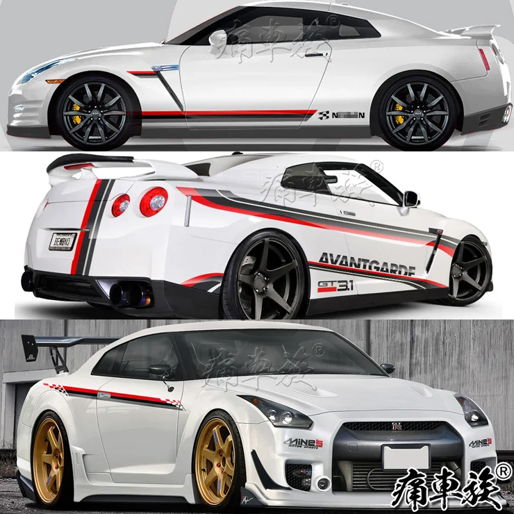 Наклейки для автомобиля для Nissan GtR, автомобильная наклейка, украшение для кузова, двери, внешнее украшение, спортивная модифицированная наклейка, Gtr Racing Sticker
Наклейки для автомобиля для Nissan GtR, автомобильная наклейка, украшение для кузова, двери, внешнее украшение, спортивная модифицированная наклейка, Gtr Racing Sticker