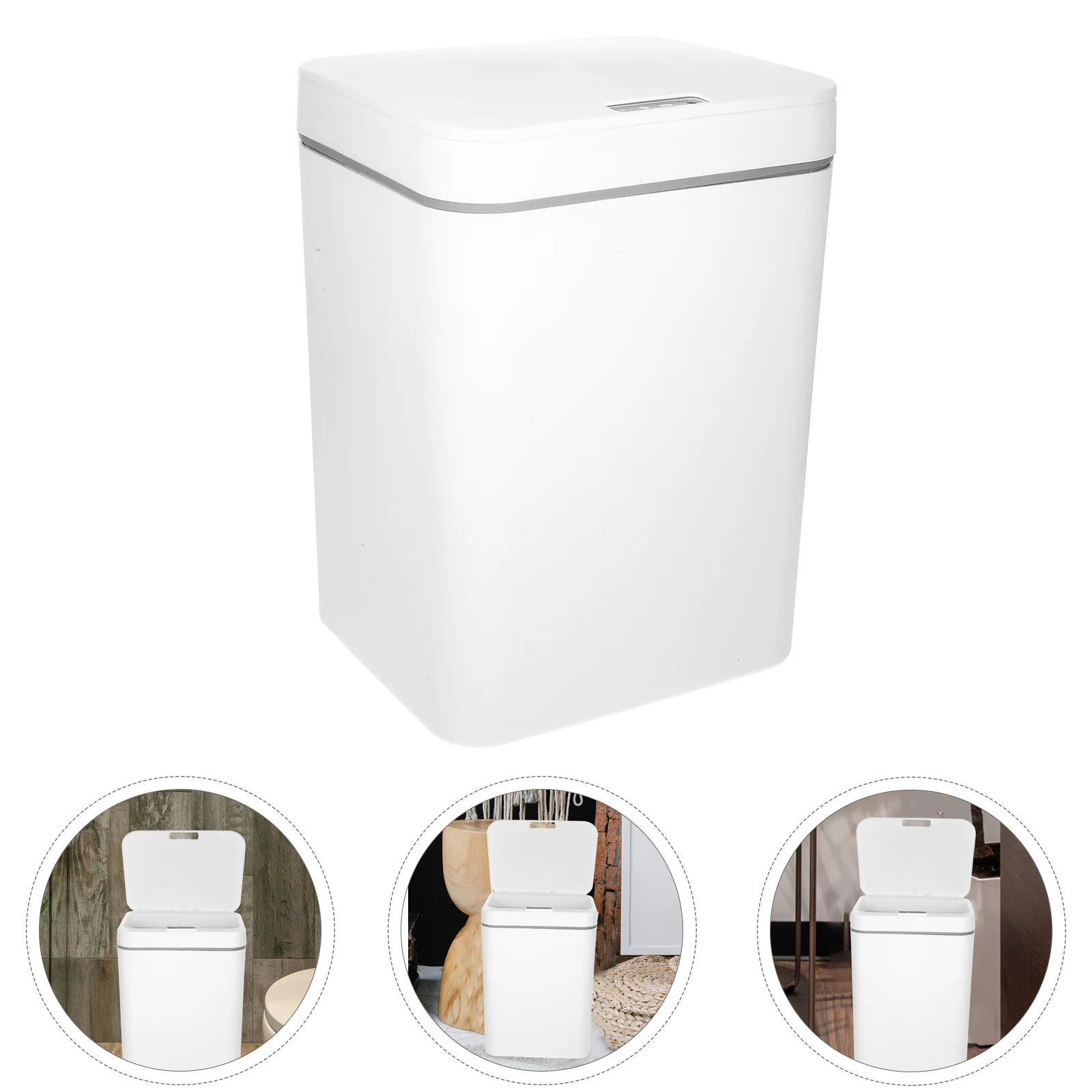 1 комплект, умная зарядка Ashcan, умный датчик, мусорное ведро, высококачественный герметичный безсенсорный бесшумный закрывающийся бытовой мусорный бак с длительным сроком службы 
1 комплект, умная зарядка Ashcan, умный датчик, мусорное ведро, высококачественный герметичный безсенсорный бесшумный закрывающийся бытовой мусорный бак с длительным сроком службы