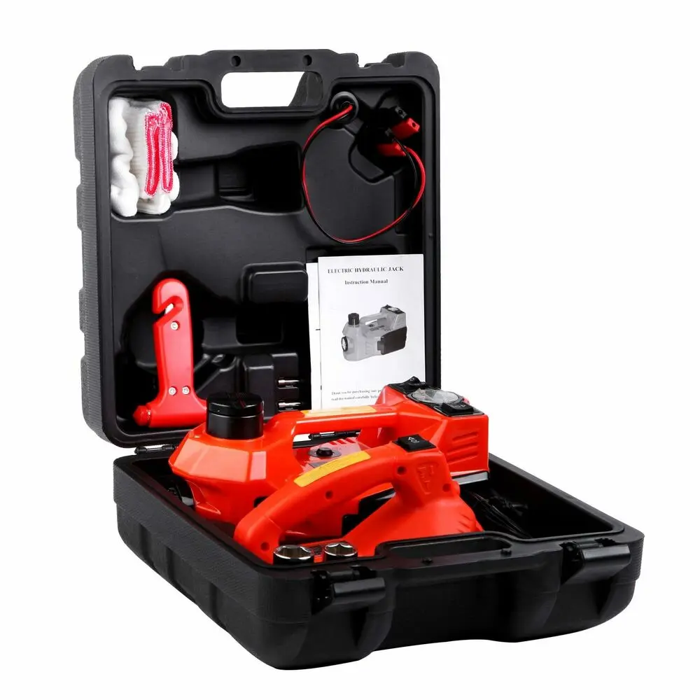 Car Repair 12V DC Tire Inflator and Flashlight With Electric Impact Wrench Electric Hydraulic Car Floor Jack
Car Repair 12V DC Tire Inflator and Flashlight With Electric Impact Wrench Electric Hydraulic Car Floor Jack