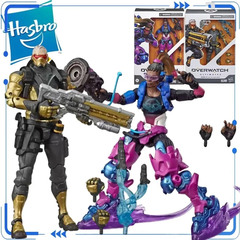 Genuine Hasbro Overwatch Ultimates Set: Lúcio Bitrate & Soldier: 76 Golden 6" Action Figures Model Ornament In Stock
Genuine Hasbro Overwatch Ultimates Set: Lúcio Bitrate & Soldier: 76 Golden 6" Action Figures Model Ornament In Stock