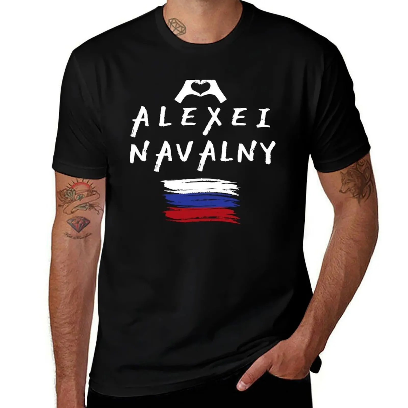 Alexei Navalny Love T-Shirt cotton man t-shirts blanks Blouse mens t shirts casual stylish
Alexei Navalny Love T-Shirt cotton man t-shirts blanks Blouse mens t shirts casual stylish