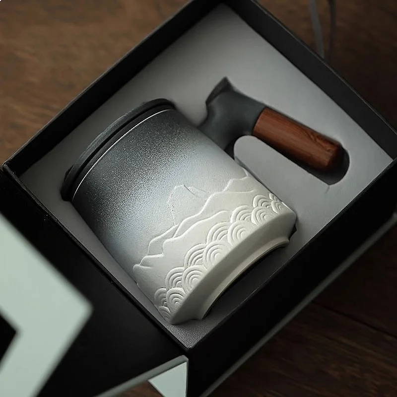 New Ceramic Tea Infuser Mug Water Separation Filter Cup For Office With Lid Personal Drinking Cup Porcelain Home Gift Set
New Ceramic Tea Infuser Mug Water Separation Filter Cup For Office With Lid Personal Drinking Cup Porcelain Home Gift Set