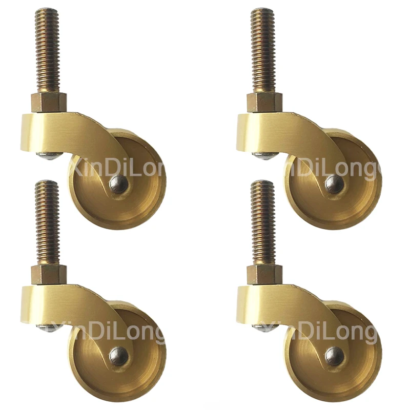 4PCS Brass 1.25Inch Furniture Castor Antique Castor Brass Universal Wheels Mute Screw Roller for Sofa Table Chair CD201
4PCS Brass 1.25Inch Furniture Castor Antique Castor Brass Universal Wheels Mute Screw Roller for Sofa Table Chair CD201