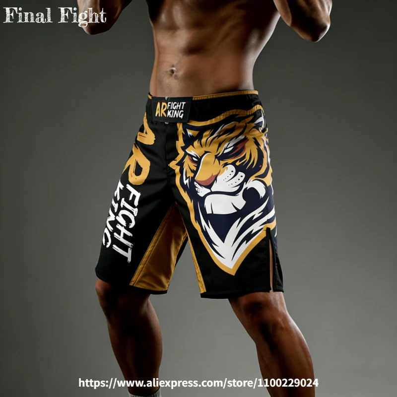 MMA Fight Shorts For Men Women Tiger Sublimation Boxing Grappling Pants Martial Arts BJJ Jiu-Jitsu Kickboxing Cage Fighting Wear
MMA Fight Shorts For Men Women Tiger Sublimation Boxing Grappling Pants Martial Arts BJJ Jiu-Jitsu Kickboxing Cage Fighting Wear
