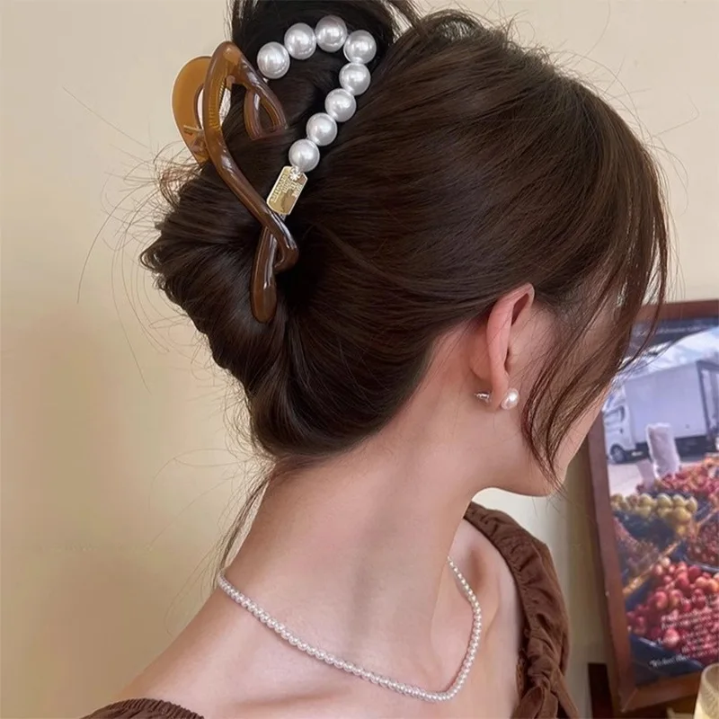Pearl Heart Hair Clip for Women Fashion French Elegant Hairgrips Korean Girls Hair Claw Clips Girls Hairpin New Hair Accessories
Pearl Heart Hair Clip for Women Fashion French Elegant Hairgrips Korean Girls Hair Claw Clips Girls Hairpin New Hair Accessories