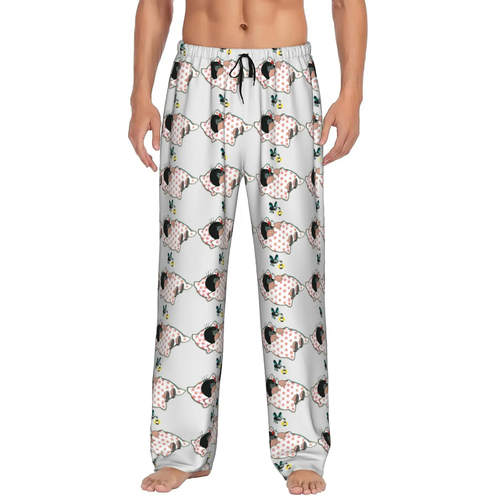 Custom Funny Cartoon Krtek Pajama Pants Sleepwear Men Elastic Waistband Sleep Lounge Bottoms with Pockets
Custom Funny Cartoon Krtek Pajama Pants Sleepwear Men Elastic Waistband Sleep Lounge Bottoms with Pockets