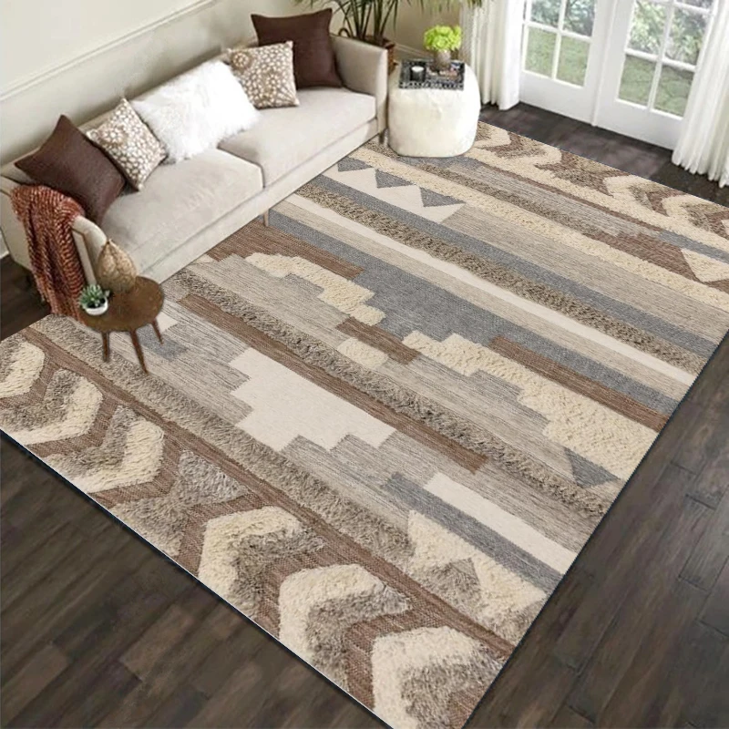 Modern Minimalist Nordic & Moroccan Style Rug — French Vintage Living Room Sofa & Coffee Table Rug — American Style Bedroom Mat
Modern Minimalist Nordic & Moroccan Style Rug — French Vintage Living Room Sofa & Coffee Table Rug — American Style Bedroom Mat