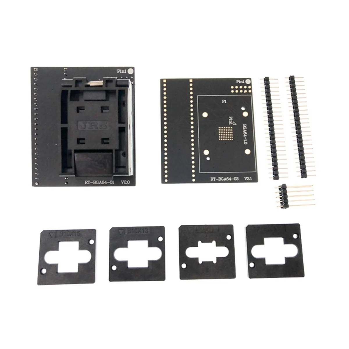 Burning Seat1 Set BGA64 Adapter Burning Seat for RT809H Programmer RT-BGA64-01 V2.0 Socket 4pcs Limiter Frame 2 Bottom Plate
Burning Seat1 Set BGA64 Adapter Burning Seat for RT809H Programmer RT-BGA64-01 V2.0 Socket 4pcs Limiter Frame 2 Bottom Plate