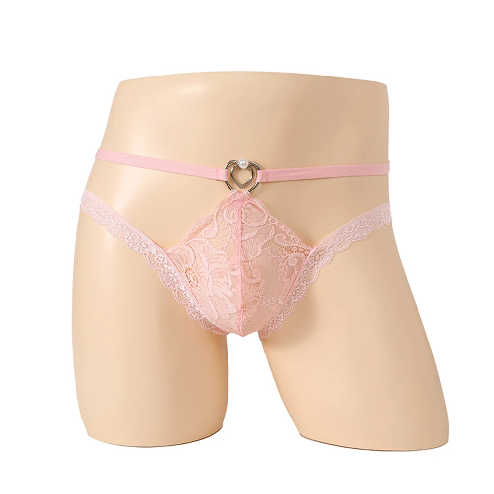 Men Sexy Lace Thong Briefs Sissy Underwear Hollow Out O Ring Hoop Middle Waist Underpants Pouch See Through Erotic Lingerie
Men Sexy Lace Thong Briefs Sissy Underwear Hollow Out O Ring Hoop Middle Waist Underpants Pouch See Through Erotic Lingerie