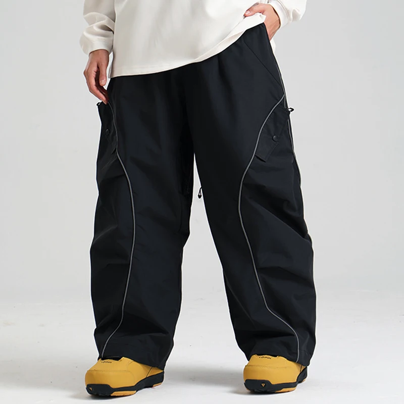 Winter Waterproof Women Snow Pants Outdoor Sport Mountain Man Ski Trousers Hiking Windproof Loose Female Snowboard Clothes
Winter Waterproof Women Snow Pants Outdoor Sport Mountain Man Ski Trousers Hiking Windproof Loose Female Snowboard Clothes