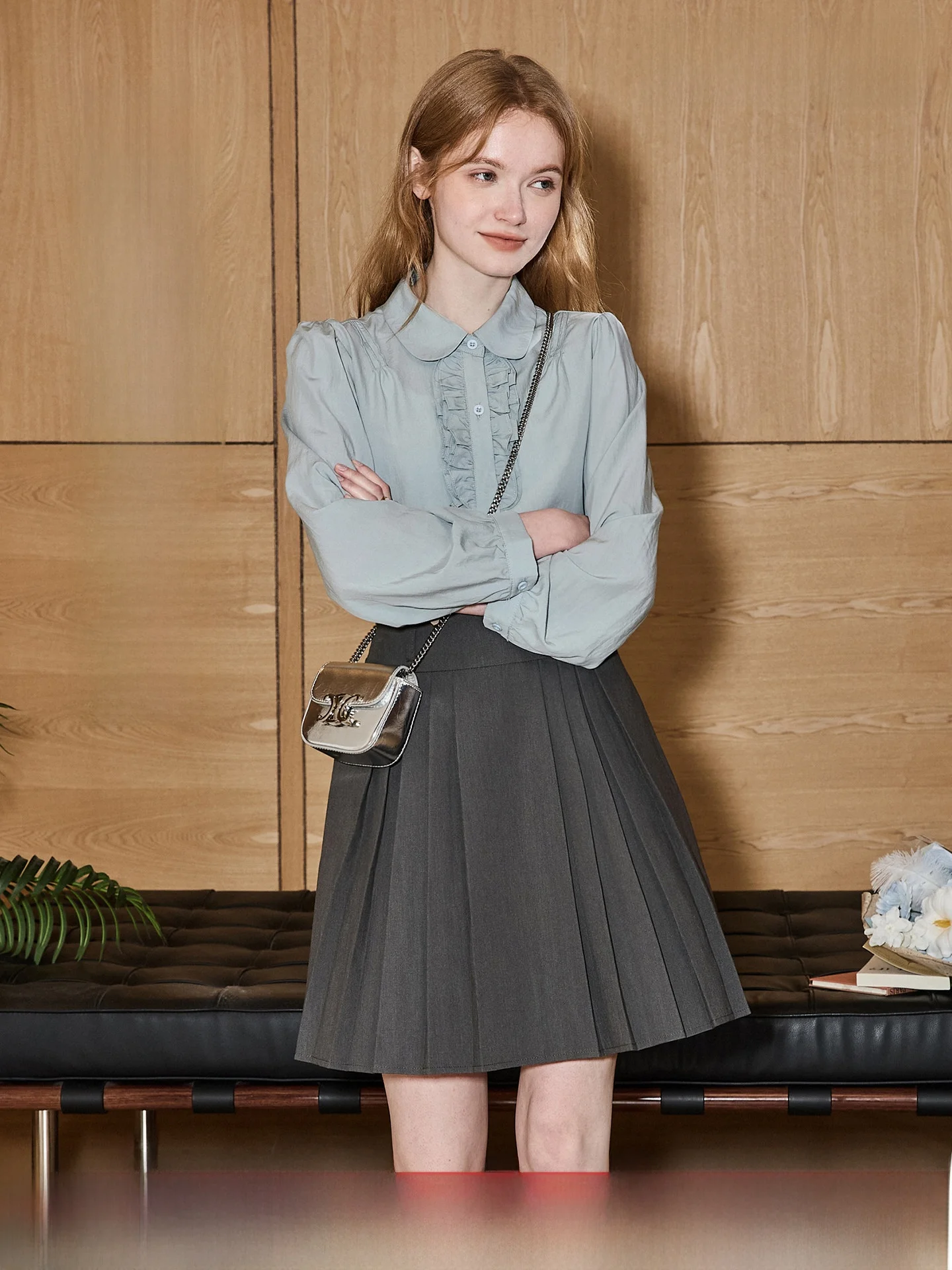 KUHNMARVIN Spring Summer New Style Women's Shirt Doll Collar Atmosphere Sense Long Sleeve Comfortable Breathable Korean Version
KUHNMARVIN Spring Summer New Style Women's Shirt Doll Collar Atmosphere Sense Long Sleeve Comfortable Breathable Korean Version