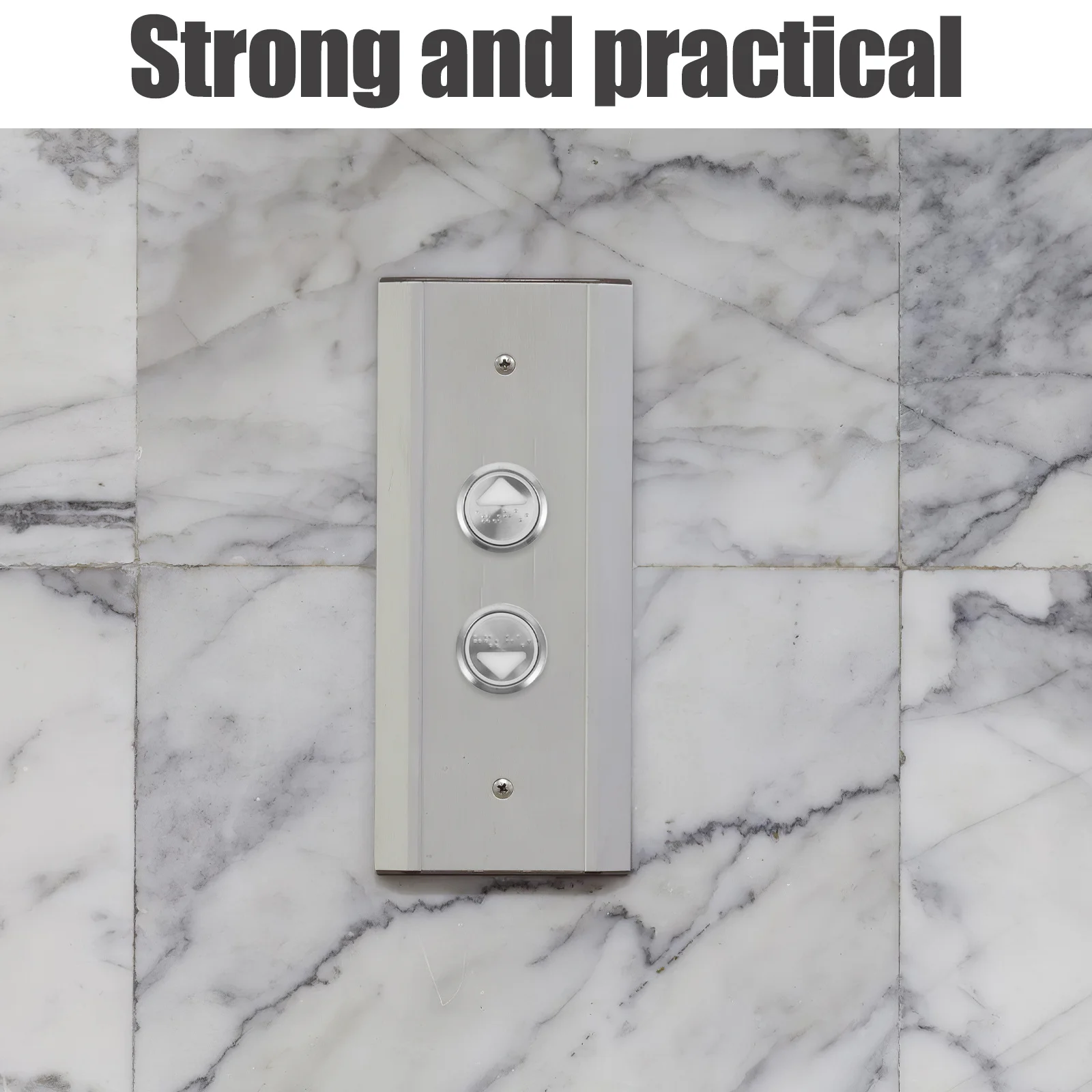 2Pcs Stainless Steel Round Elevator Button Emergency Stop Braille Replacement Elevator Spare Parts Metal Elevate Button
2Pcs Stainless Steel Round Elevator Button Emergency Stop Braille Replacement Elevator Spare Parts Metal Elevate Button