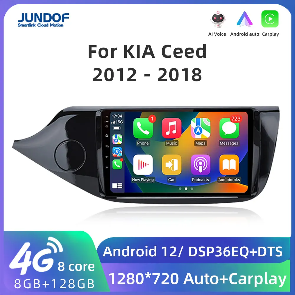 2Din Android 13 For Kia Ceed Cee'd 2 JD 2012-2018 Car Radio Multimedia Video Player Navigation GPS DVD Carplay Stereo Head Unit
2Din Android 13 For Kia Ceed Cee'd 2 JD 2012-2018 Car Radio Multimedia Video Player Navigation GPS DVD Carplay Stereo Head Unit