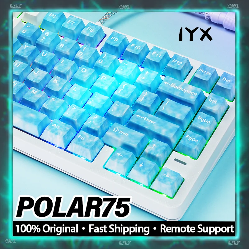 Игровая клавиатура IYX POLAR75 HE с ЧПУ, алюминиевый корпус, АЦП Drict Link, 256 кГц, частота сканирования, 8 кГц, частота запуска, 0,125 мс, задержка ART DECO
Игровая клавиатура IYX POLAR75 HE с ЧПУ, алюминиевый корпус, АЦП Drict Link, 256 кГц, частота сканирования, 8 кГц, частота запуска, 0,125 мс, задержка ART DECO