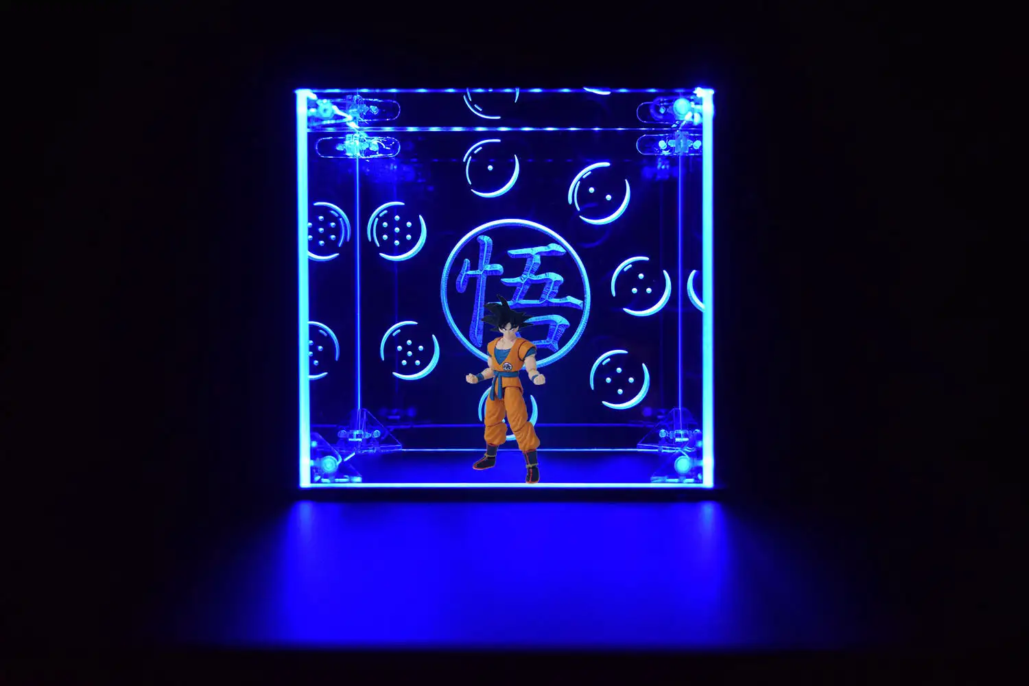 LED Display Case For Anime Action Figure, Collectible Figures, Clear Acrylic Display Case with Ambient Lighting
LED Display Case For Anime Action Figure, Collectible Figures, Clear Acrylic Display Case with Ambient Lighting