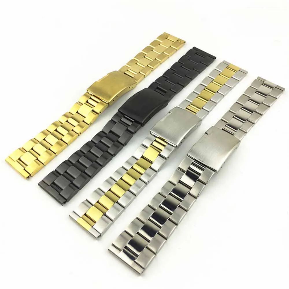16 18 20 22 24mm Watchbands For SUB DAYTONA Seiko NH35 NH36 Watch Strap Solid Stainless Steel Flat Interface Watch Bracelet Part
16 18 20 22 24mm Watchbands For SUB DAYTONA Seiko NH35 NH36 Watch Strap Solid Stainless Steel Flat Interface Watch Bracelet Part
