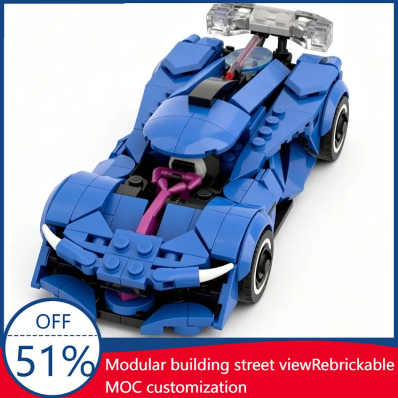 NEW 356pcs MOC Building Blocks Alpenglow Hy6 Inspired Hypercar Model Customization DIY Creative Educational Assembly Toy Gift
NEW 356pcs MOC Building Blocks Alpenglow Hy6 Inspired Hypercar Model Customization DIY Creative Educational Assembly Toy Gift