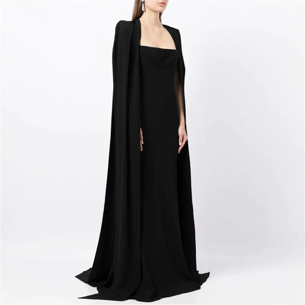 LUNAFLEYA Simple Classy Square Neck Sleeveless Mermaid Long Evening Dress For Woman Floor Length Fashion Classy Prom Gown
LUNAFLEYA Simple Classy Square Neck Sleeveless Mermaid Long Evening Dress For Woman Floor Length Fashion Classy Prom Gown