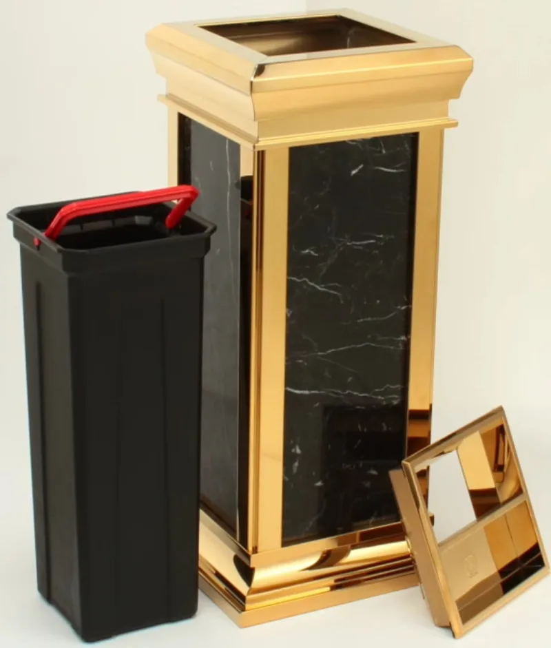 Luxury marble trash can Commercial hotel Hotel lobby Elevator entrance Soot bucket KTV
Luxury marble trash can Commercial hotel Hotel lobby Elevator entrance Soot bucket KTV