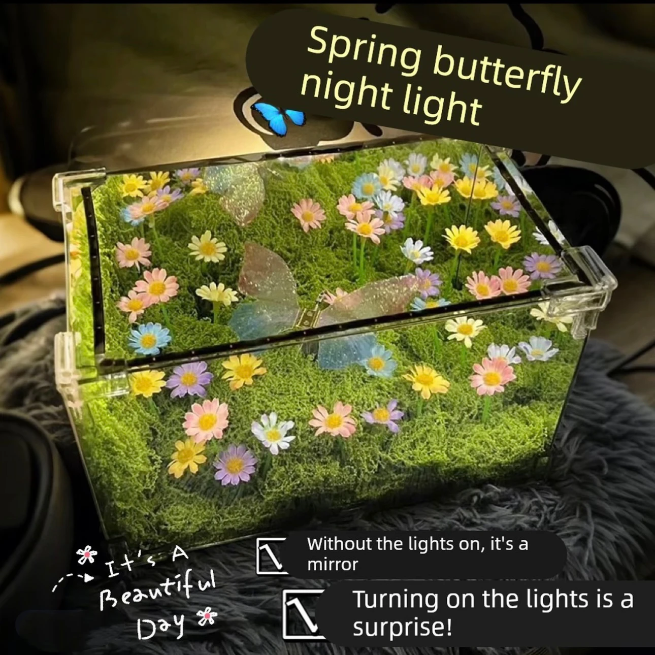 Весенняя бабочка, волшебный куб, ночник, волшебник страны Оз, сделай сам, креативный окружающий свет ручной работы, подарок на день рождения для подруги
Весенняя бабочка, волшебный куб, ночник, волшебник страны Оз, сделай сам, креативный окружающий свет ручной работы, подарок на день рождения для подруги