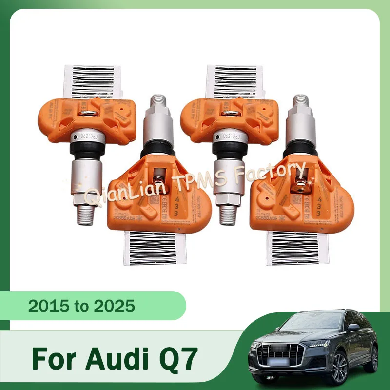 4PCS 433MHz 5Q0907275F TPMS Sensor For Audi Q7 Q5 Q3 A8 A7 A6 A3 R8 RS3 RS4 RS5 SQ5 TFSI SQ7 TDI Tire Pressure Monitor Systems
4PCS 433MHz 5Q0907275F TPMS Sensor For Audi Q7 Q5 Q3 A8 A7 A6 A3 R8 RS3 RS4 RS5 SQ5 TFSI SQ7 TDI Tire Pressure Monitor Systems